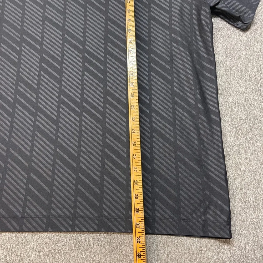 Nike Golf Dri-FIT Embossed Polo shirt Tour Performance Mens XXL‎ Chevron 632412